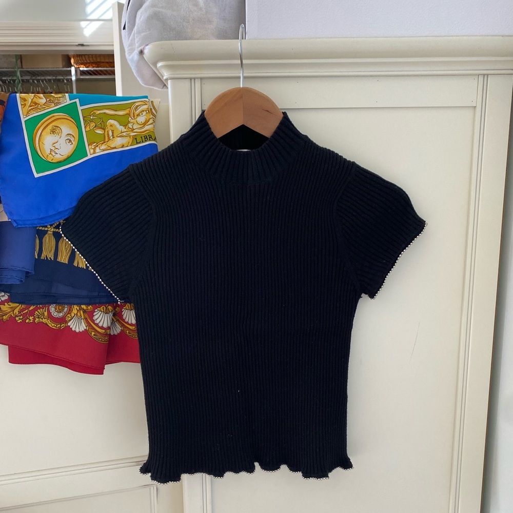 Zara Knit Blouse Top